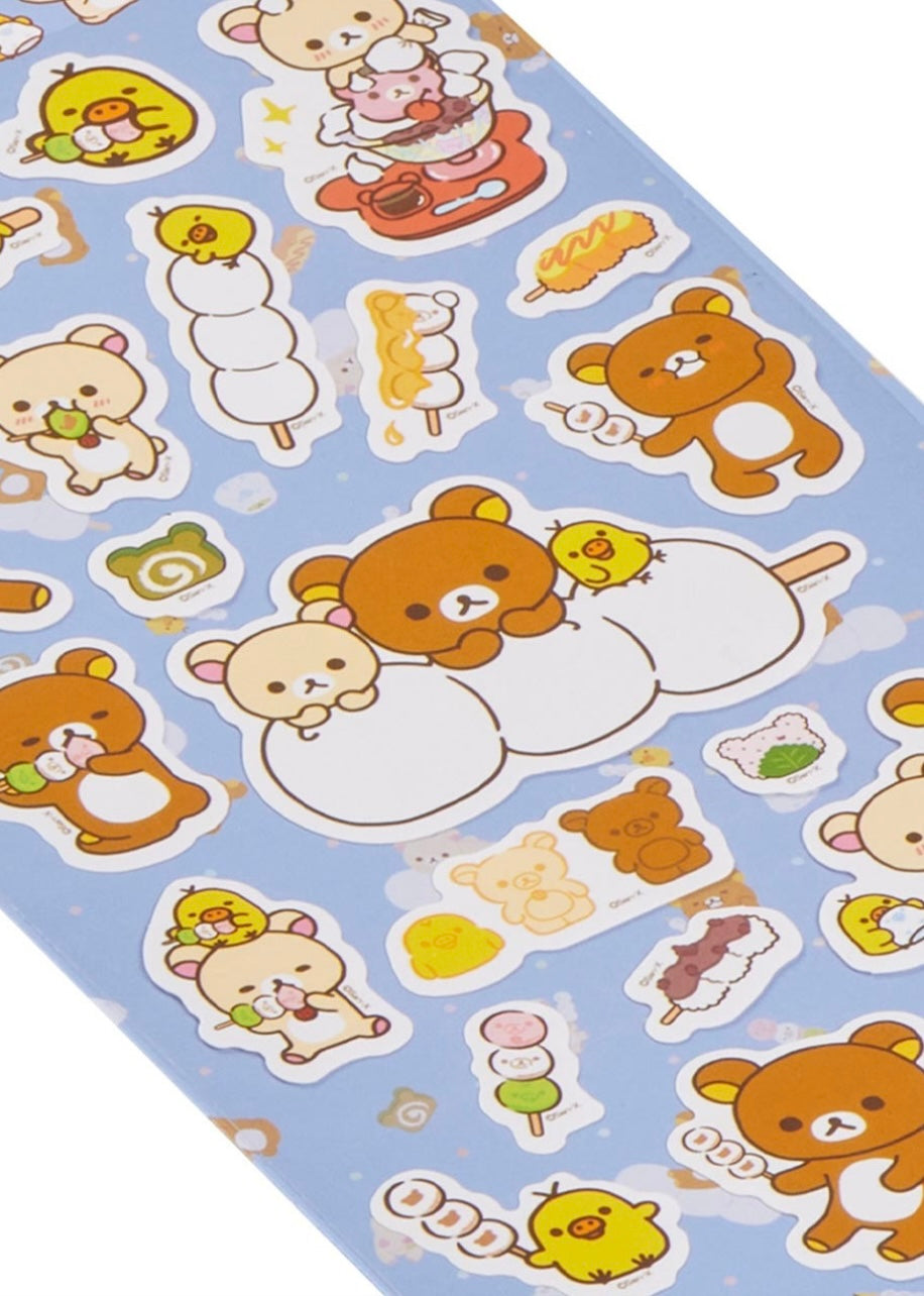 Rilakkuma Dango Sticker Sheet