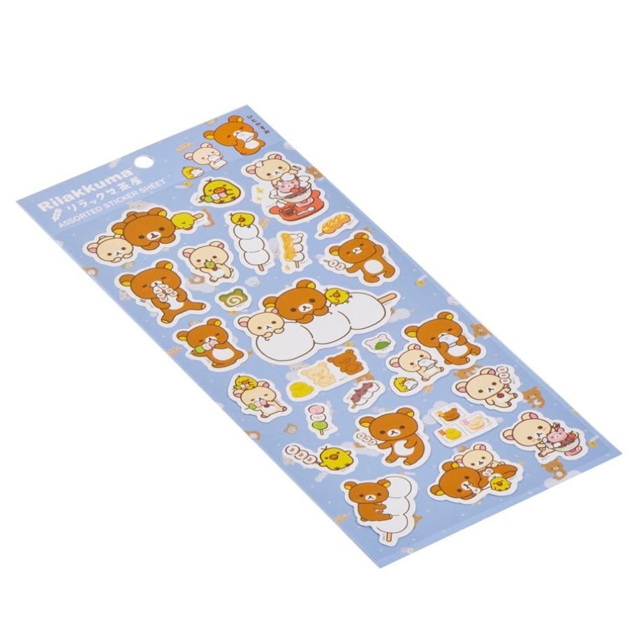 Rilakkuma Dango Sticker Sheet