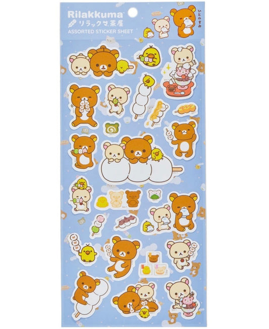 Rilakkuma Dango Sticker Sheet