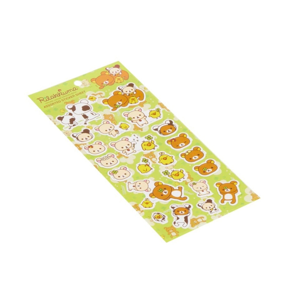 Rilakkuma Happy Picnic Sticker Sheet