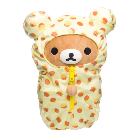 Rilakkuma Castella Cake Pattern Sleeping Bag Plush