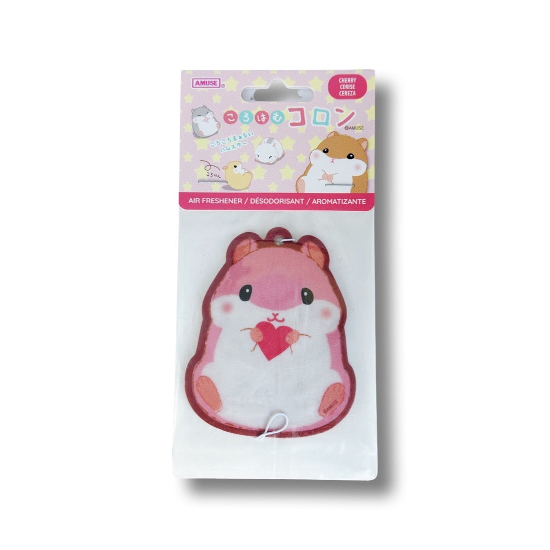 Amuse Hamster Friends Air Freshener - Cherry